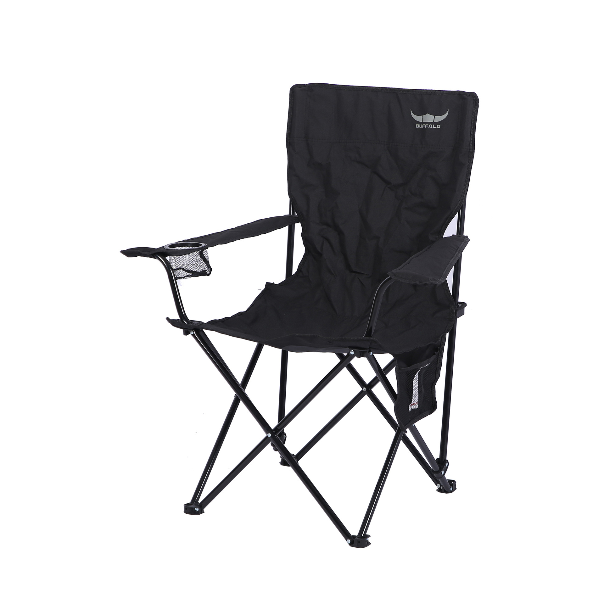アウトドアチェア 折りたたみ式肘掛け付き軽量コンパクト携帯椅子