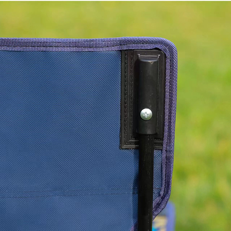 アウトドアチェア 軽量折りたたみ式背もたれ付きコンパクト携帯椅子