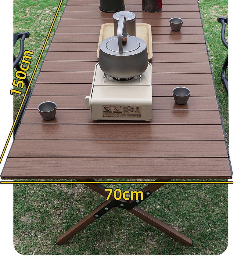 アウトドアテーブル 頑丈な折りたたみ式キャンプテーブル