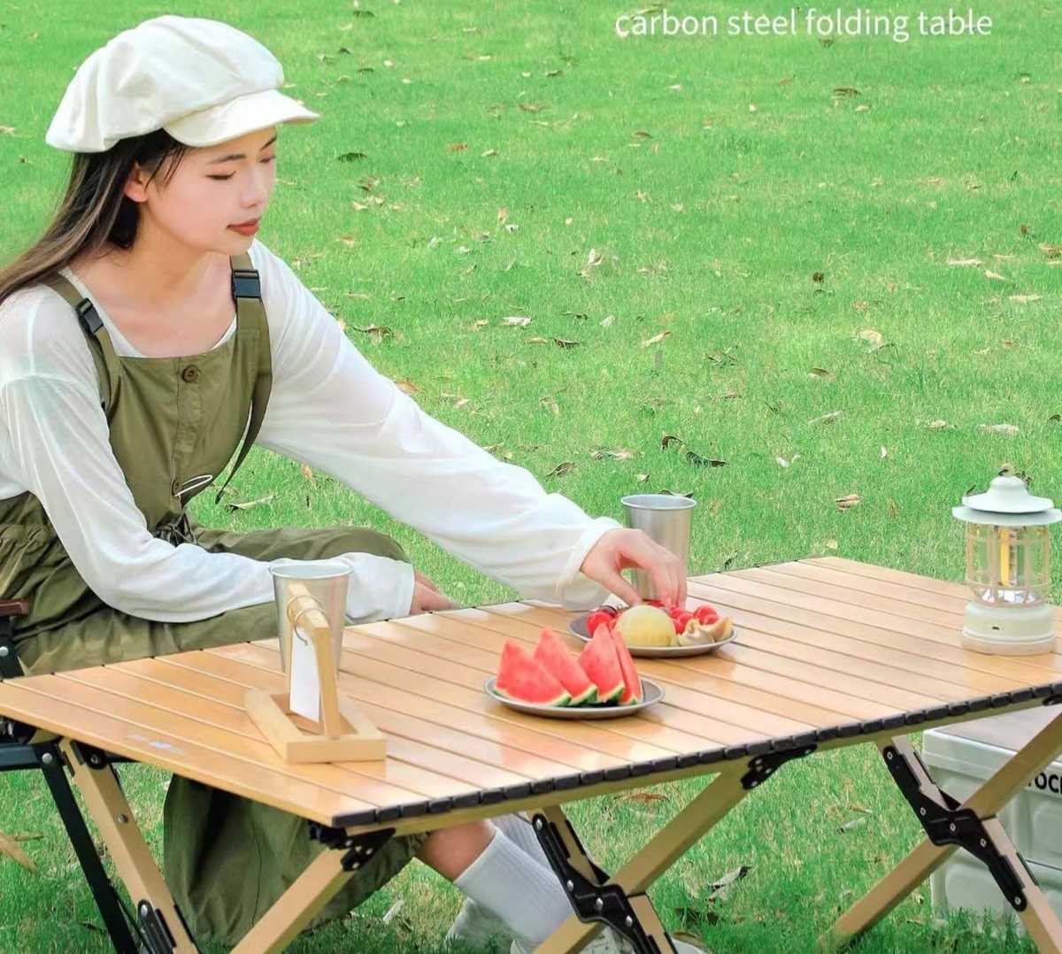 自然の中で心癒される山ごはんタイム!登山用木製テーブル5選