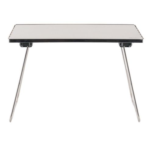 アウトドアテーブル 竹製天板付き折りたたみ式軽量ステンレステーブル