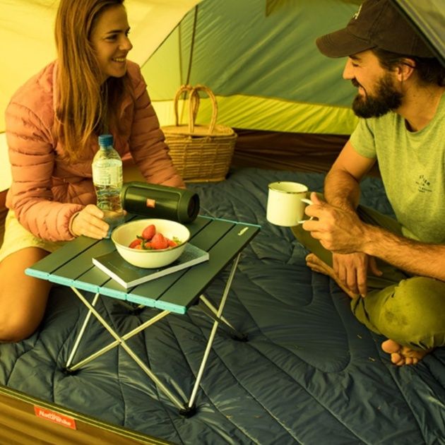 アウトドアテーブル 折り畳み式アルミテーブル 軽量コンパクト