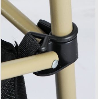 アウトドアテーブル 二段式収納付き折りたたみ　キッチンテーブル