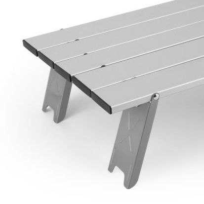 アウトドアテーブル 折りたたみ式軽量アルミ製ローテーブル