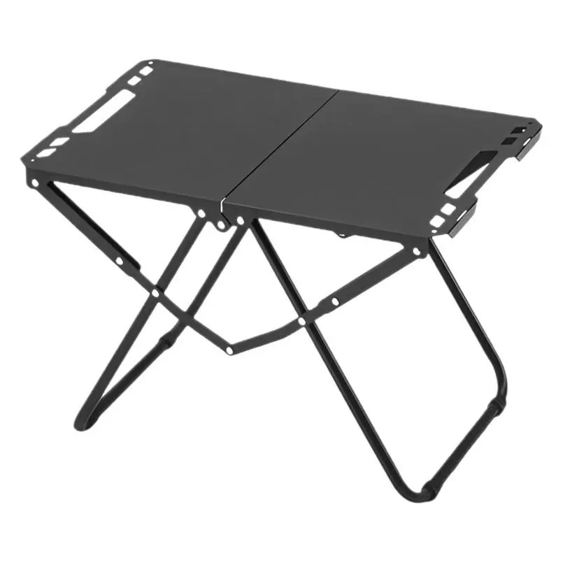 アウトドアテーブル 折りたたみ式多機能ソロキャンプテーブル