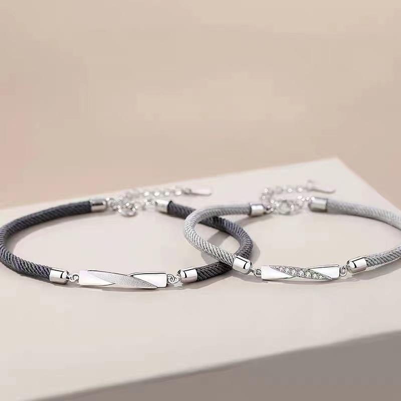 ブレスレットペア ツイストケーブル ペアブレスレット