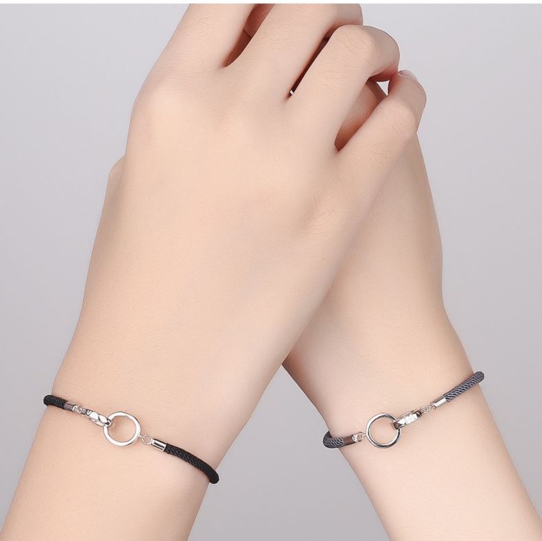 ブレスレットペア 輪環絆紐ブレスレット