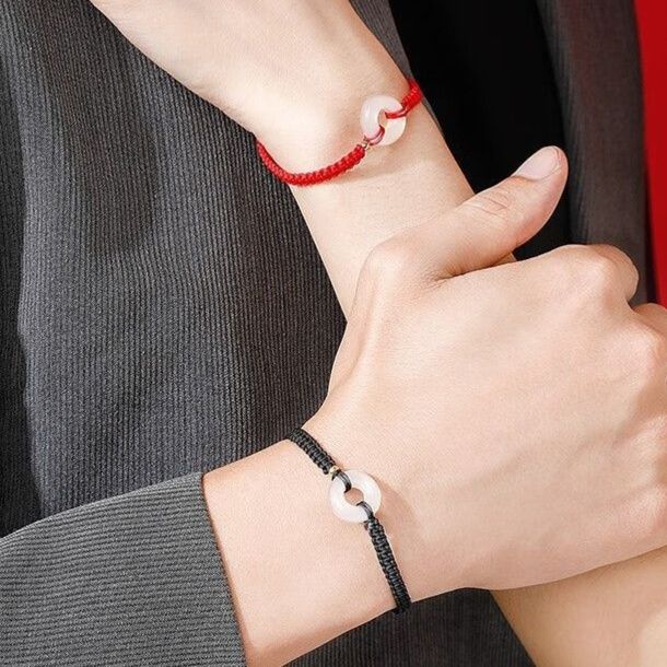 ペアブレスレット 平安円満祈願誕生日石ペアブレスレット