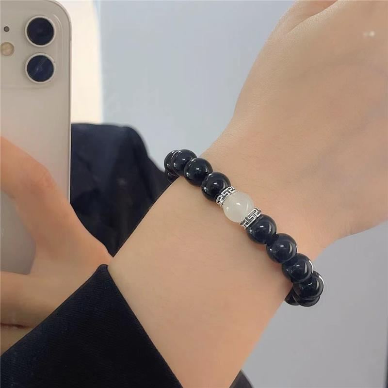 ブレスレットペア 絆を紡ぐ誕生石ブレスレット