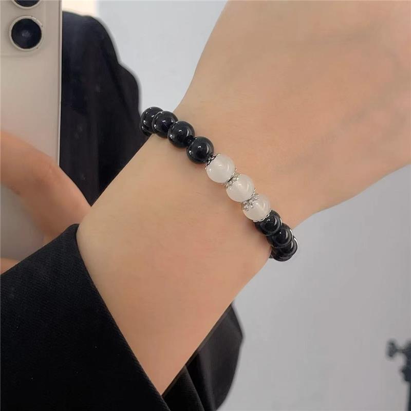 ブレスレットペア 絆を紡ぐ誕生石ブレスレット