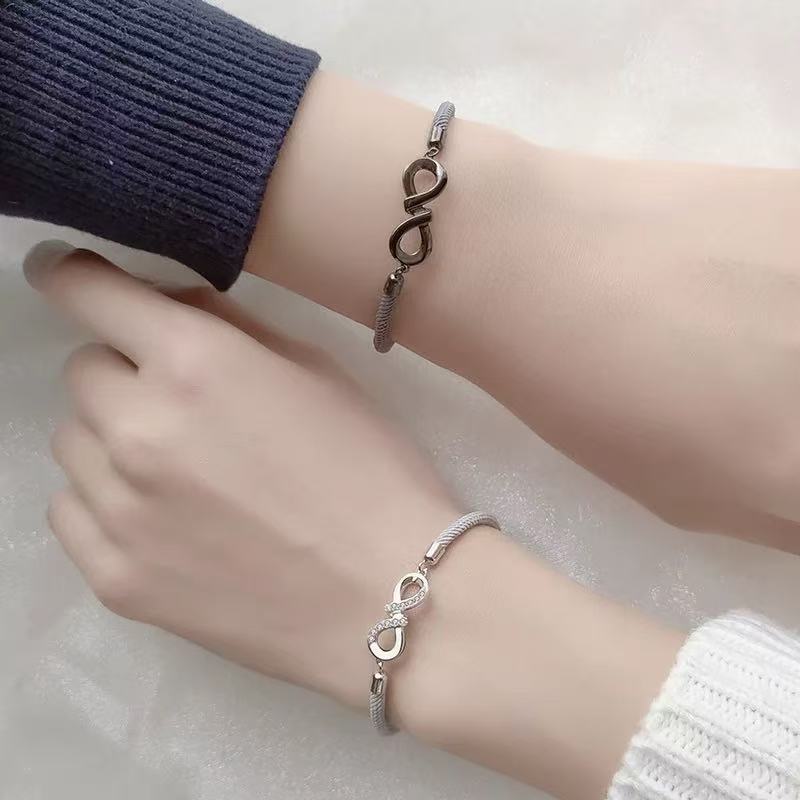 ブレスレットペア ブレスレットペア 無限の絆ブレスレット