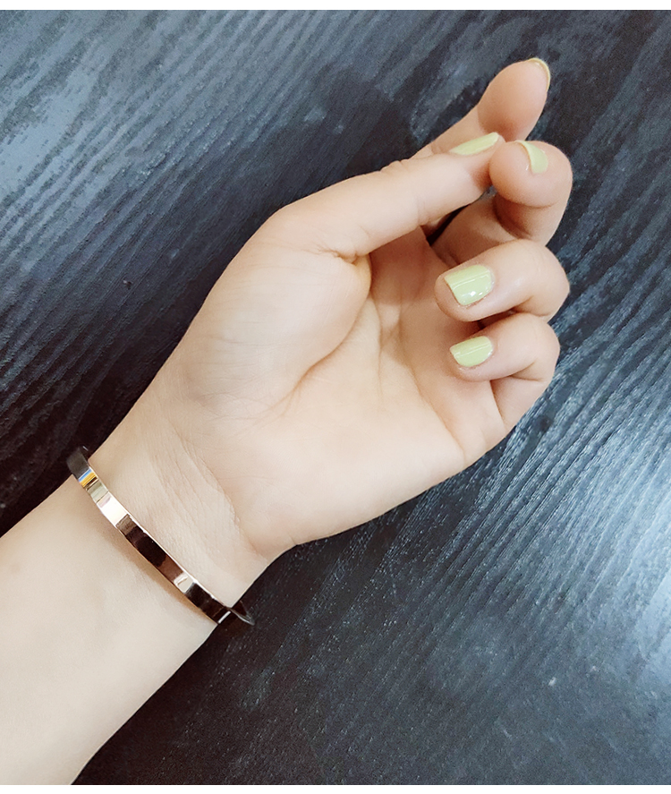 ブレスレットペア 絆結び シンプルバングル