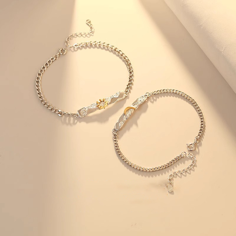 ブレスレットペア 星空きらめき 絆ブレスレット