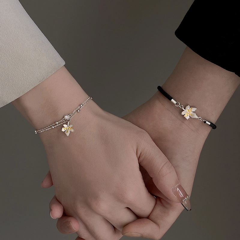 ブレスレットペア花蝶舞ブレスレットペア