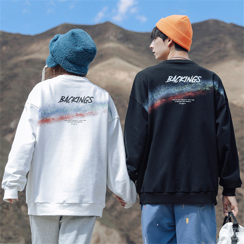 ペアルック 夫婦カップルお揃いペア裏起毛パーカー