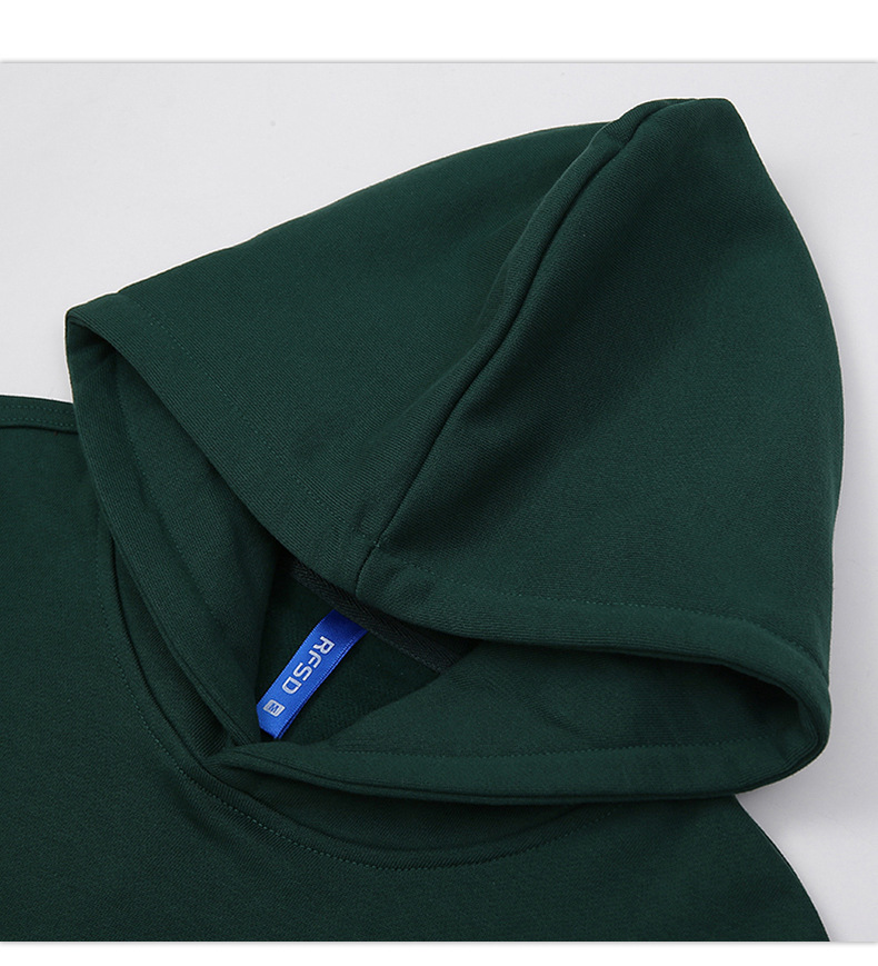 ペアルック 男女兼用 厚手裏起毛パーカー 復古風 秋冬 全2色