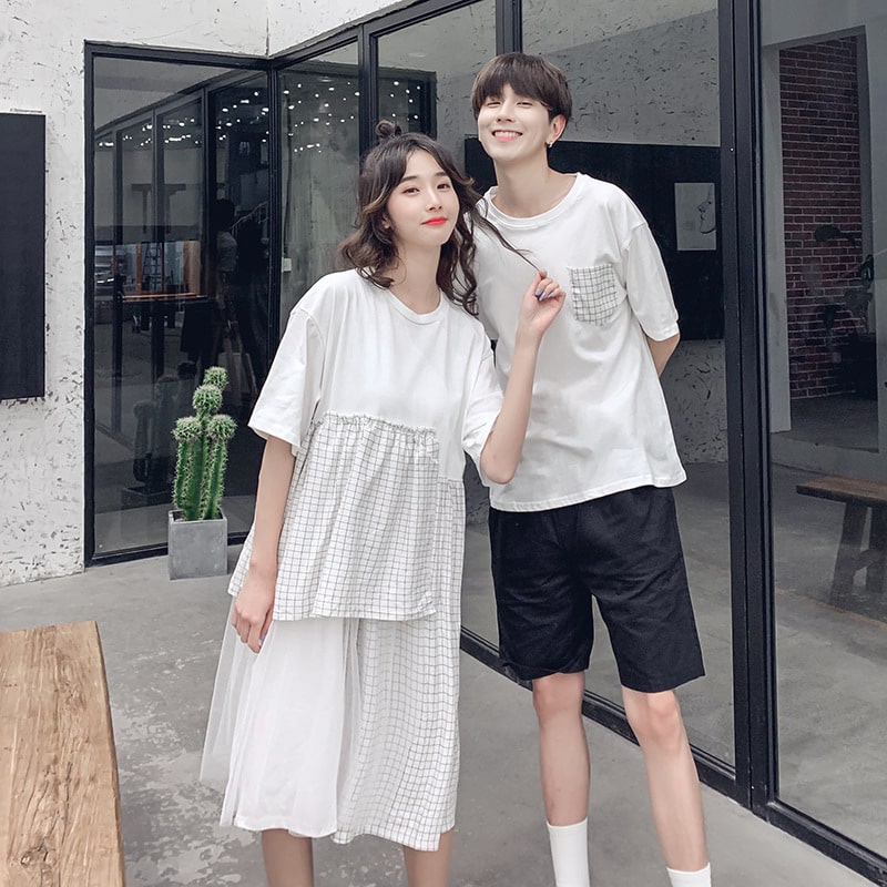 シミラー ホワイトシックTシャツ・ワンピース