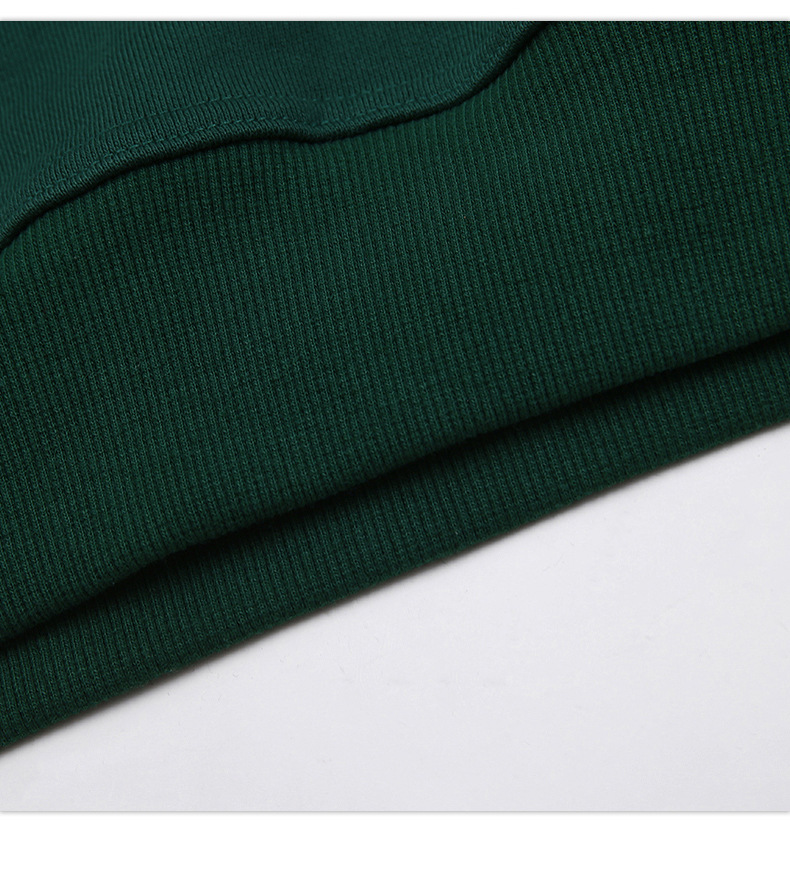 ペアルック 男女兼用 厚手裏起毛パーカー 復古風 秋冬 全2色