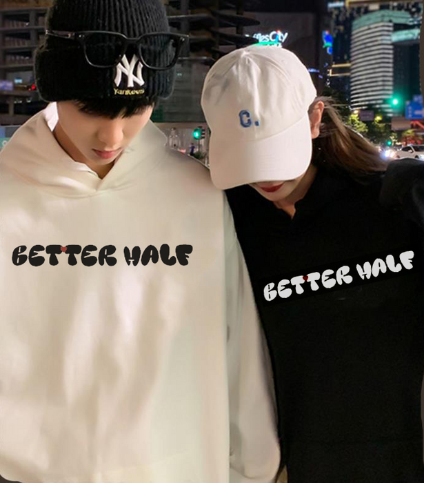 Better Half ペアルック/お揃いパーカー STANDARD HOODIE 001 ベターハーフ