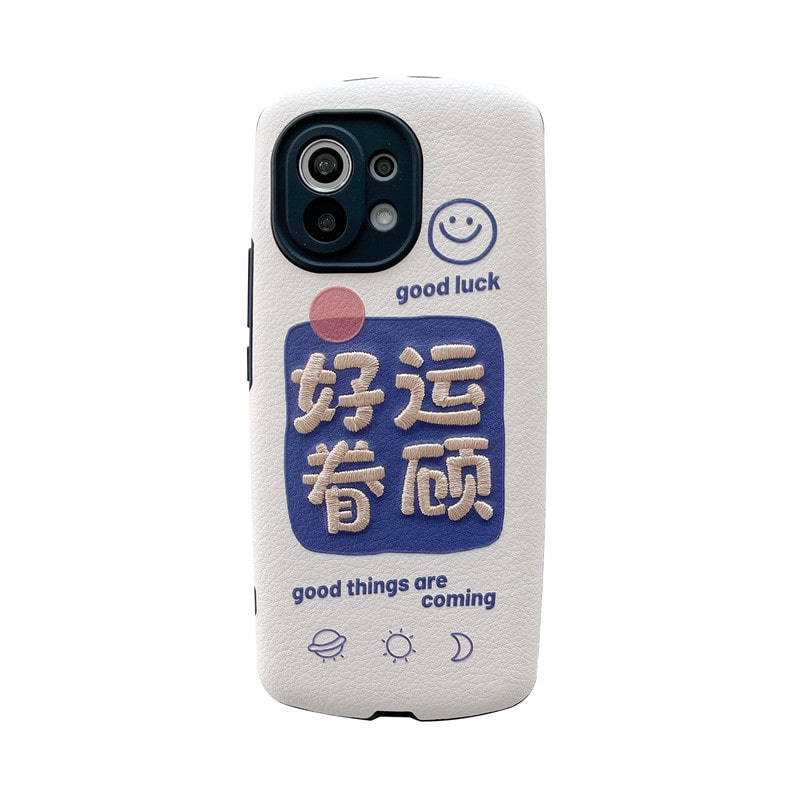 お揃いスマホケース シンプルデザイン ラッキーハート スマホケース