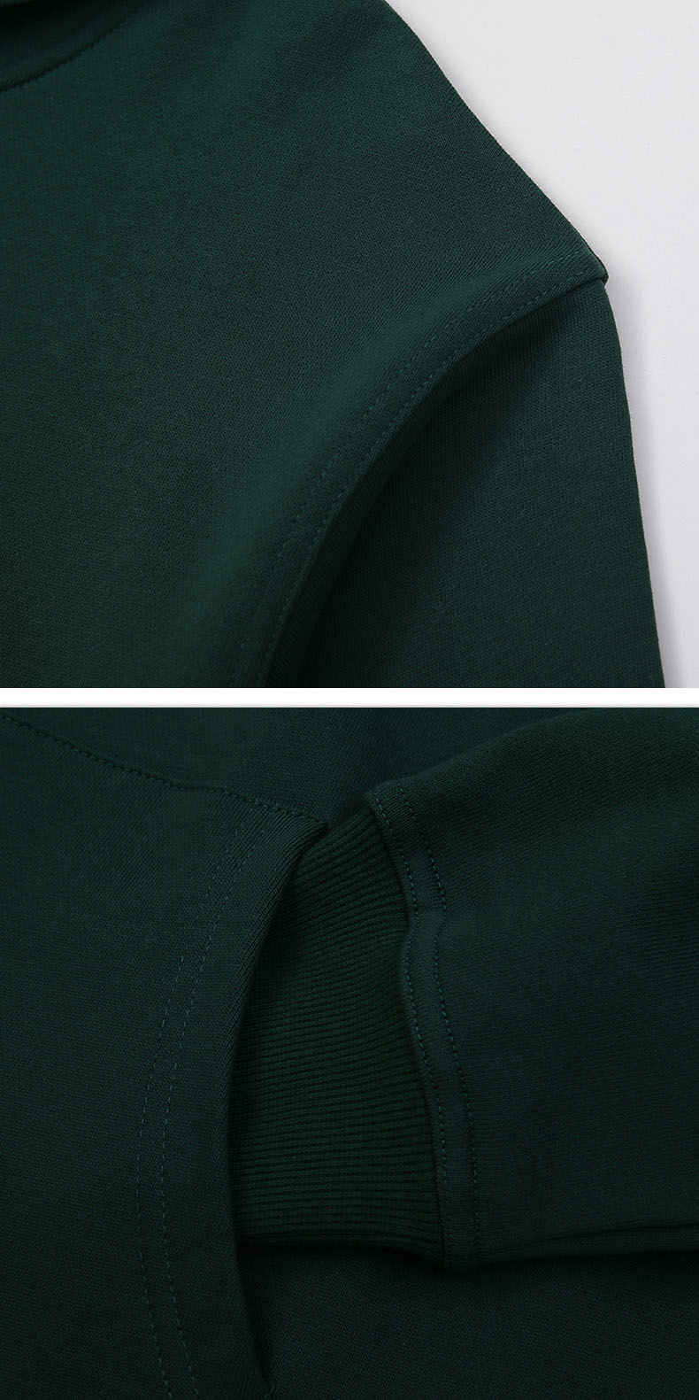 ペアルック 男女兼用 厚手裏起毛パーカー 復古風 秋冬 全2色