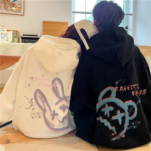 ペアルック カップル夫婦お揃いペアパーカー冬物