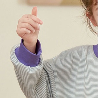 子どもパジャマ さくらんぼ刺繍ルームウェア上下セット