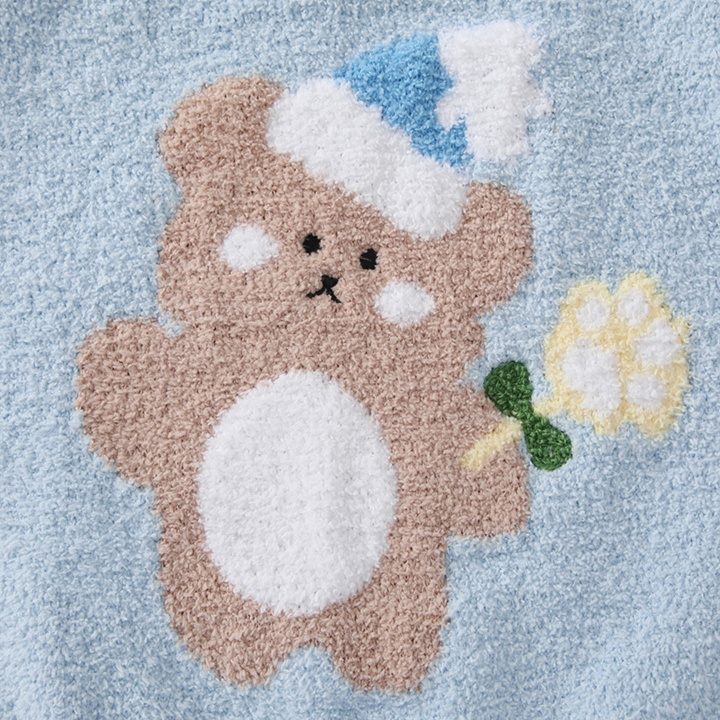 子どもパジャマ ふわもこクマさんおやすみパジャマ