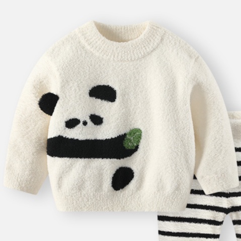 子どもパジャマ ふわもこクマさんおやすみパジャマ
