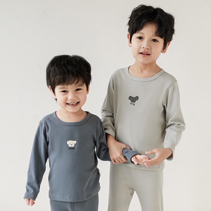 子どもパジャマ わんちゃんモチーフ おやすみルームウェア