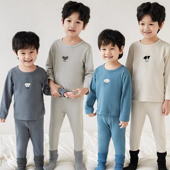 子どもパジャマ わんちゃんモチーフ おやすみルームウェア