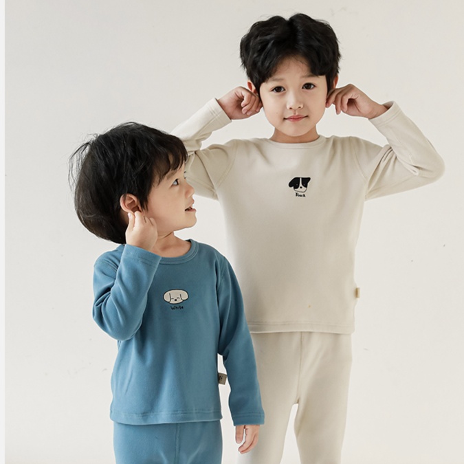 子どもパジャマ わんちゃんモチーフ おやすみルームウェア