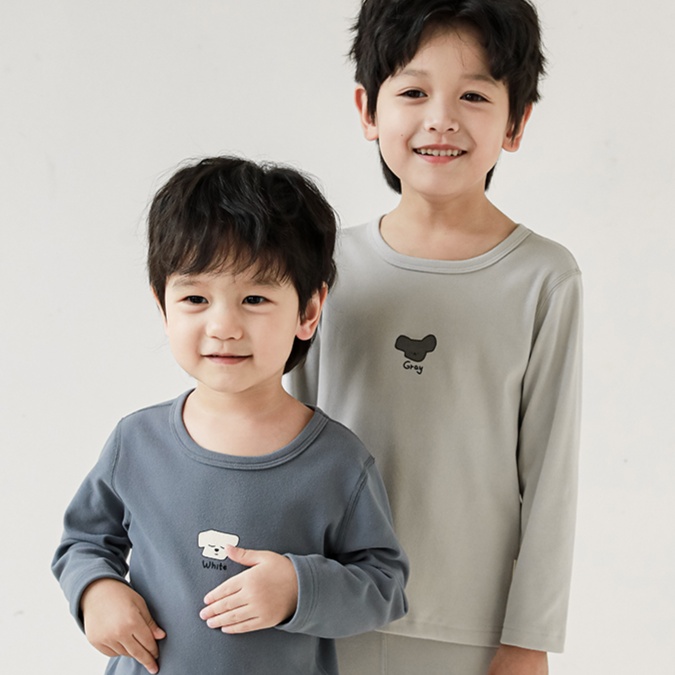 子どもパジャマ わんちゃんモチーフ おやすみルームウェア
