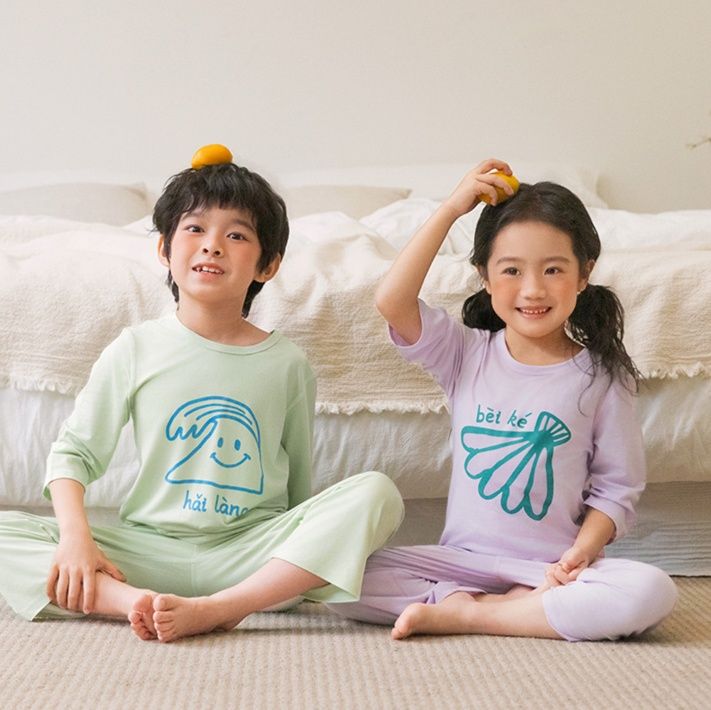 子どもパジャマ なめらか海星パジャマセット