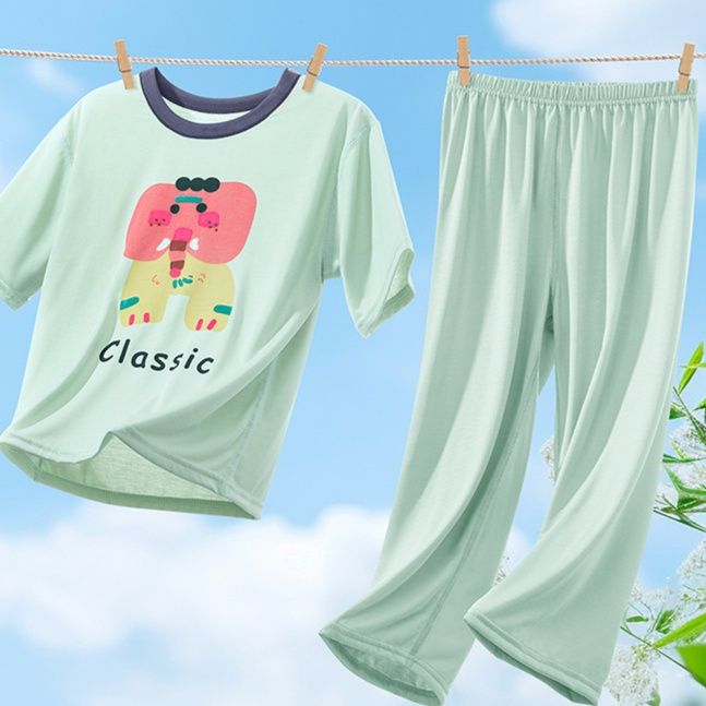 子どもパジャマ なかよし動物パジャマセット