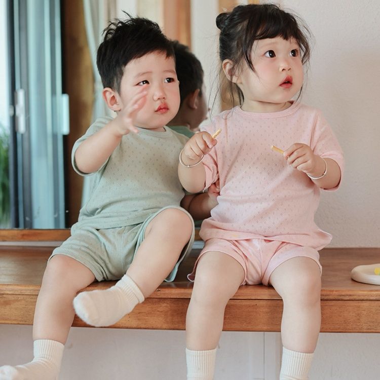 子どもパジャマ さらさら快眠 半袖ショートパジャマ