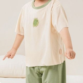 子どもパジャマ ゆかいな恐竜半袖パジャマセット