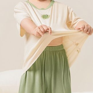 子どもパジャマ ゆかいな恐竜半袖パジャマセット