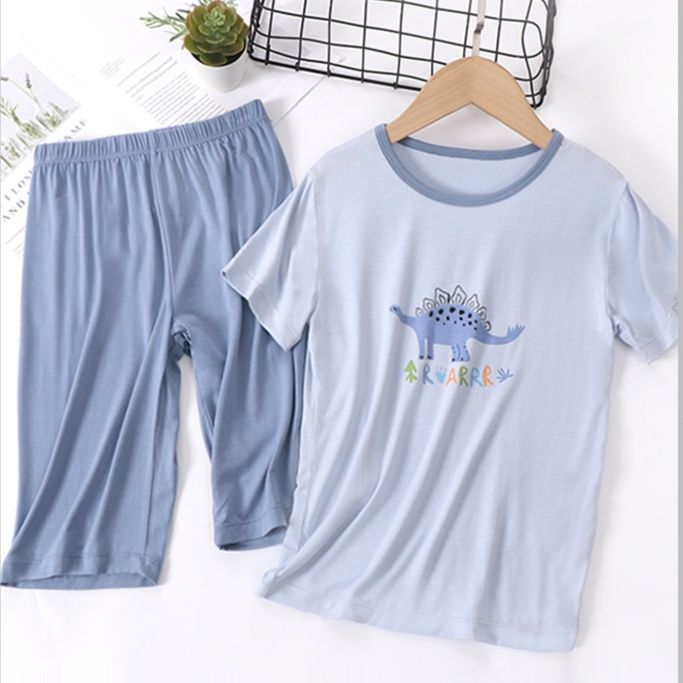 子どもパジャマ 恐竜ごおごお夏のパジャマセット