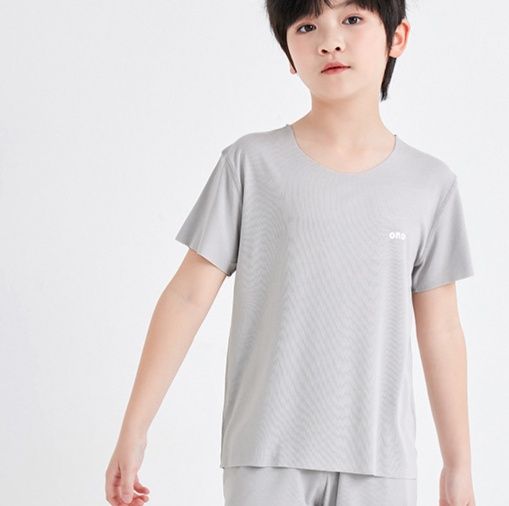 子どもパジャマ なめらか天竺素材の涼やかパジャマ