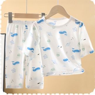子どもパジャマ ふわっと涼やか夏の幸せパジャマ