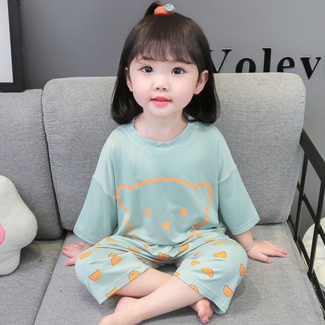 子どもパジャマ おやすみくまさんルームウェア
