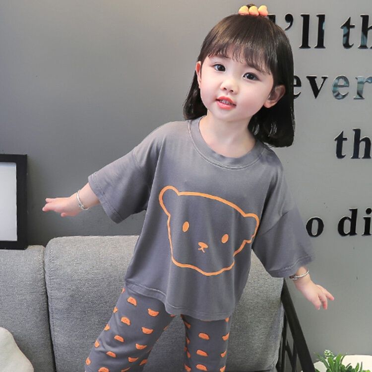 子どもパジャマ おやすみくまさんルームウェア