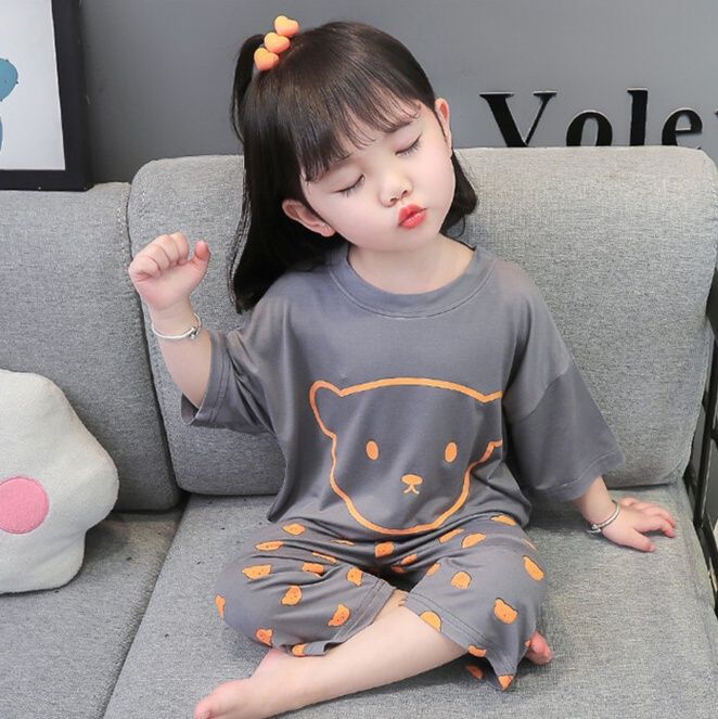 子どもパジャマ おやすみくまさんルームウェア
