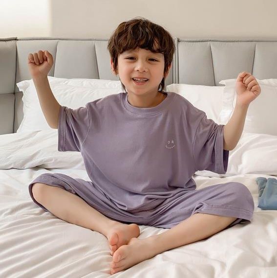子どもパジャマ さらり快眠半袖パジャマセット
