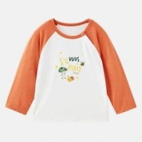 子どもパジャマ 可愛い野菜とはちさん長袖上下組み合わせ寝衣