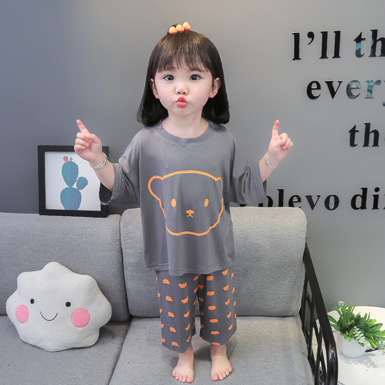 子どもパジャマ おやすみくまさんルームウェア