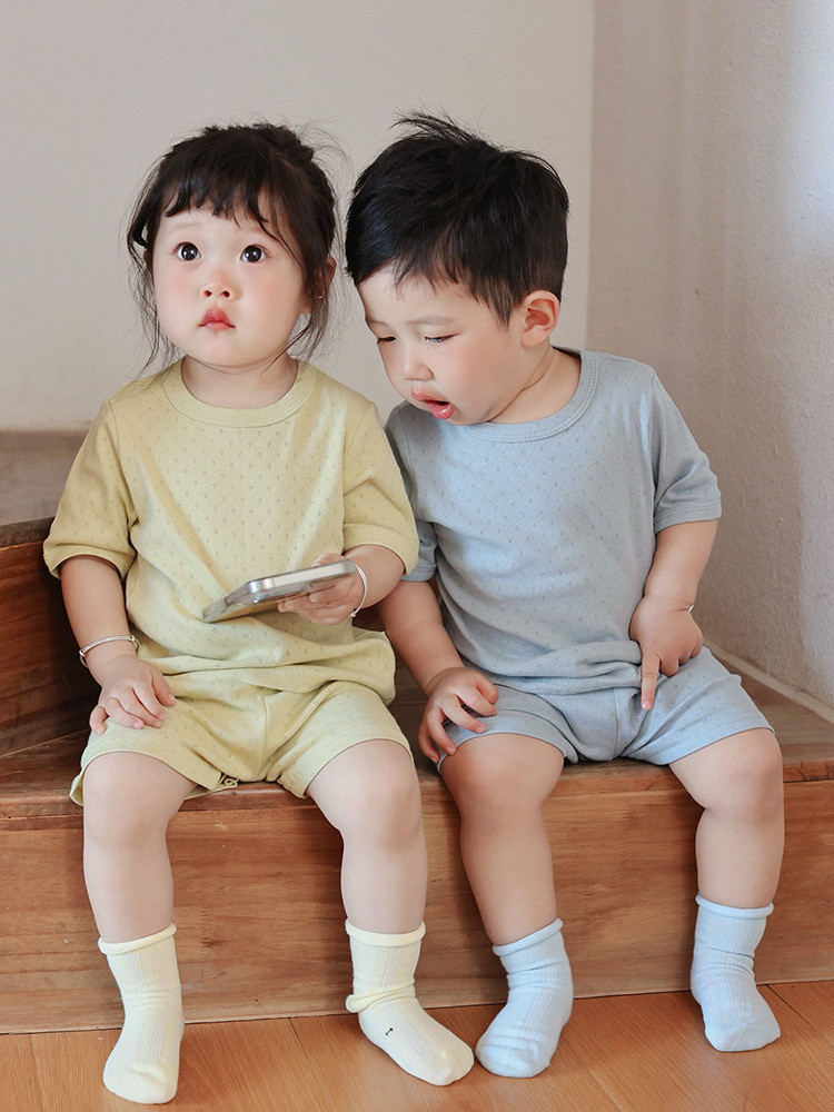 子どもパジャマ さらさら快眠 半袖ショートパジャマ