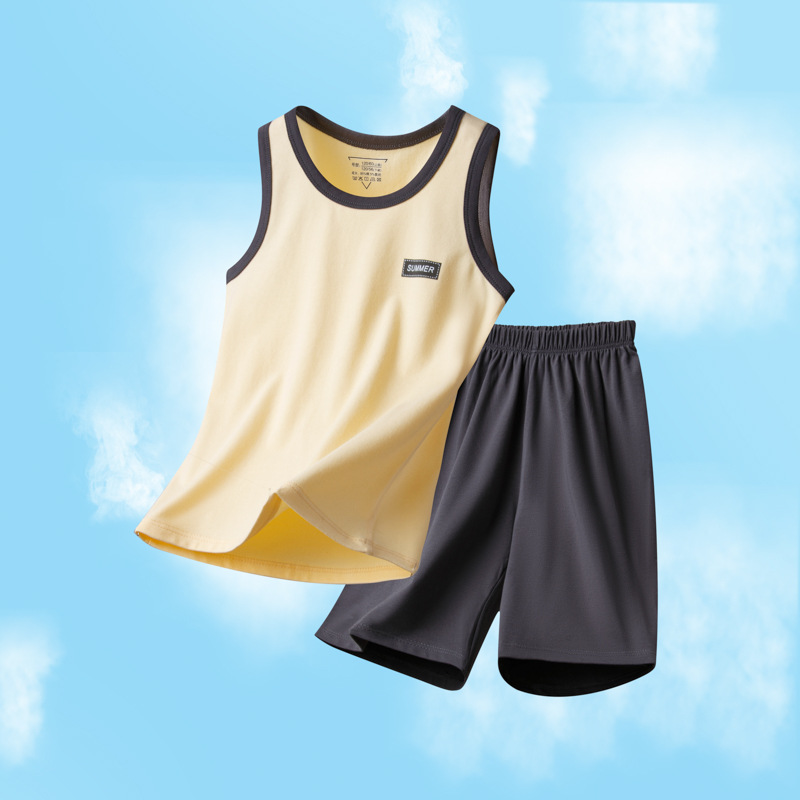 子どもパジャマ さらさらタンクトップ夏パジャマセット
