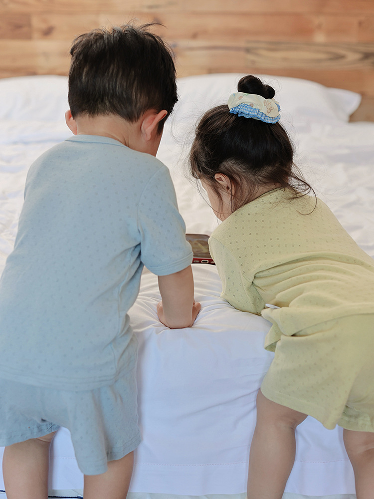 子どもパジャマ さらさら快眠 半袖ショートパジャマ